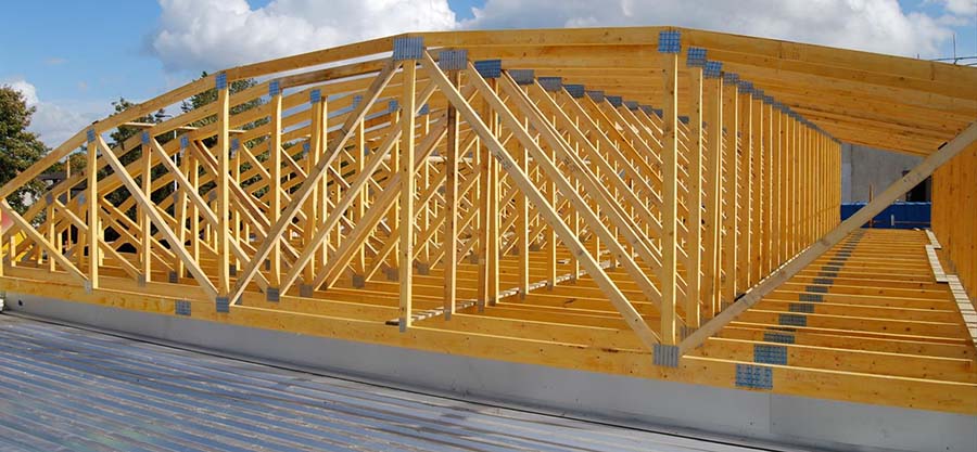 curve roof truss
