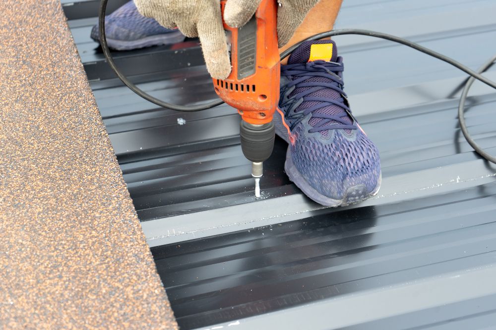 drilling on roof