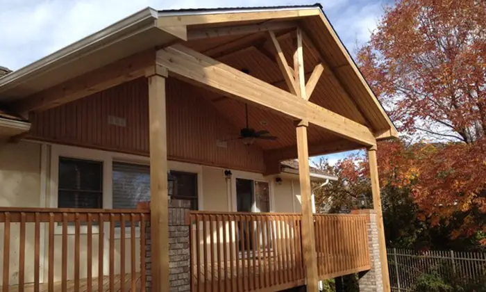 Gable Porch roof