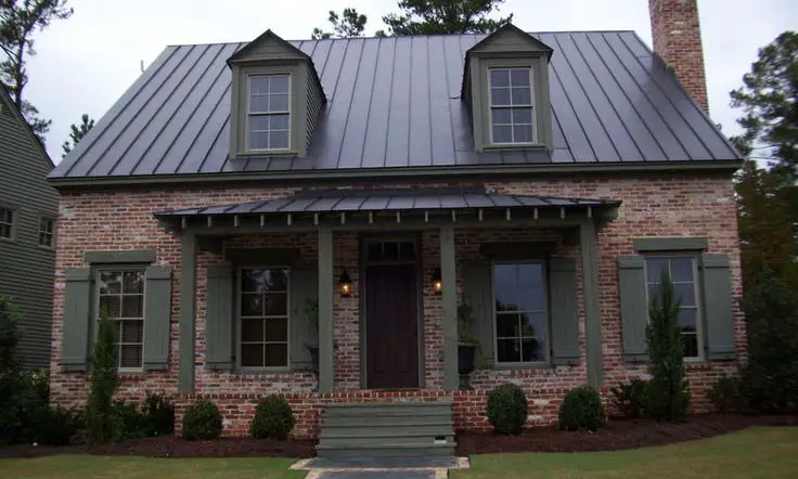 black metal roof design