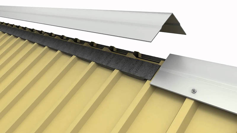 Metal Roof Ridge Vents Types