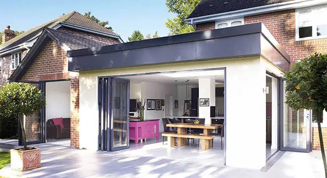 Flat Roof Extension Design Cost Ideas