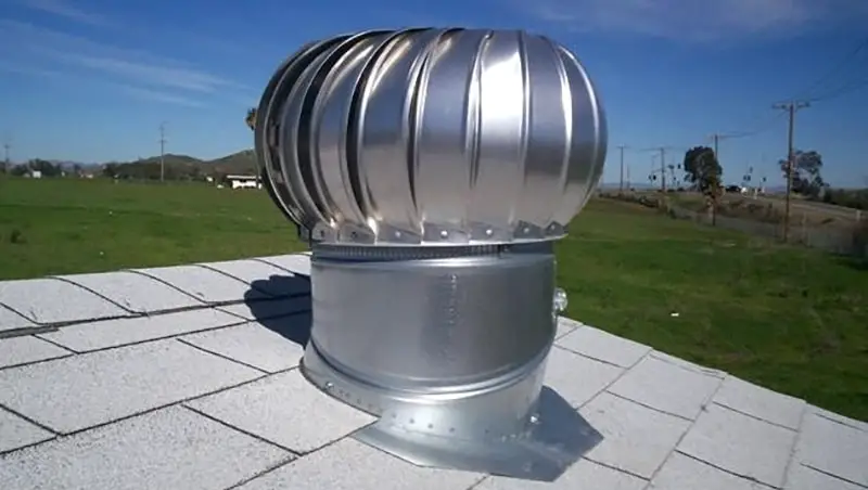 Wind Turbine Roof Vent