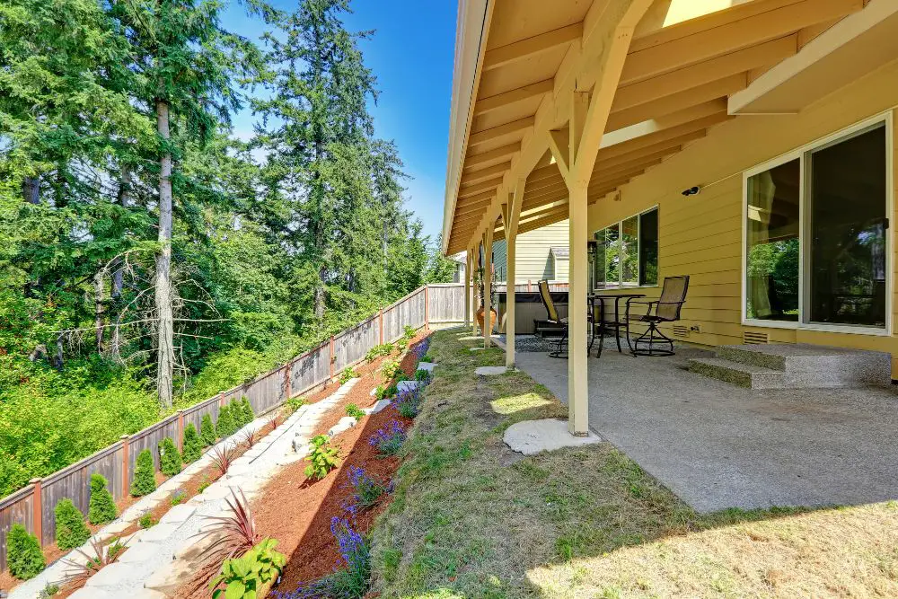 Open style porch