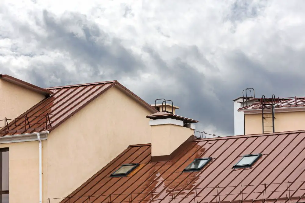 newly painted roof