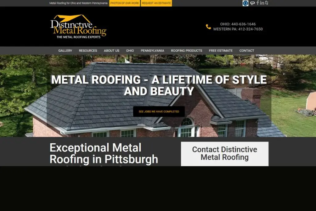 Distinctive Metal Roofing